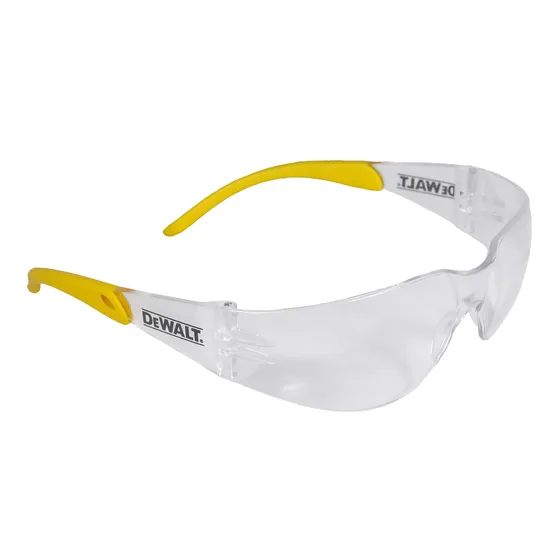 DEWALT Protector safety glasses with yellow temples