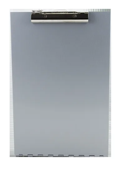 Aluminum weatherproof storage clipboard